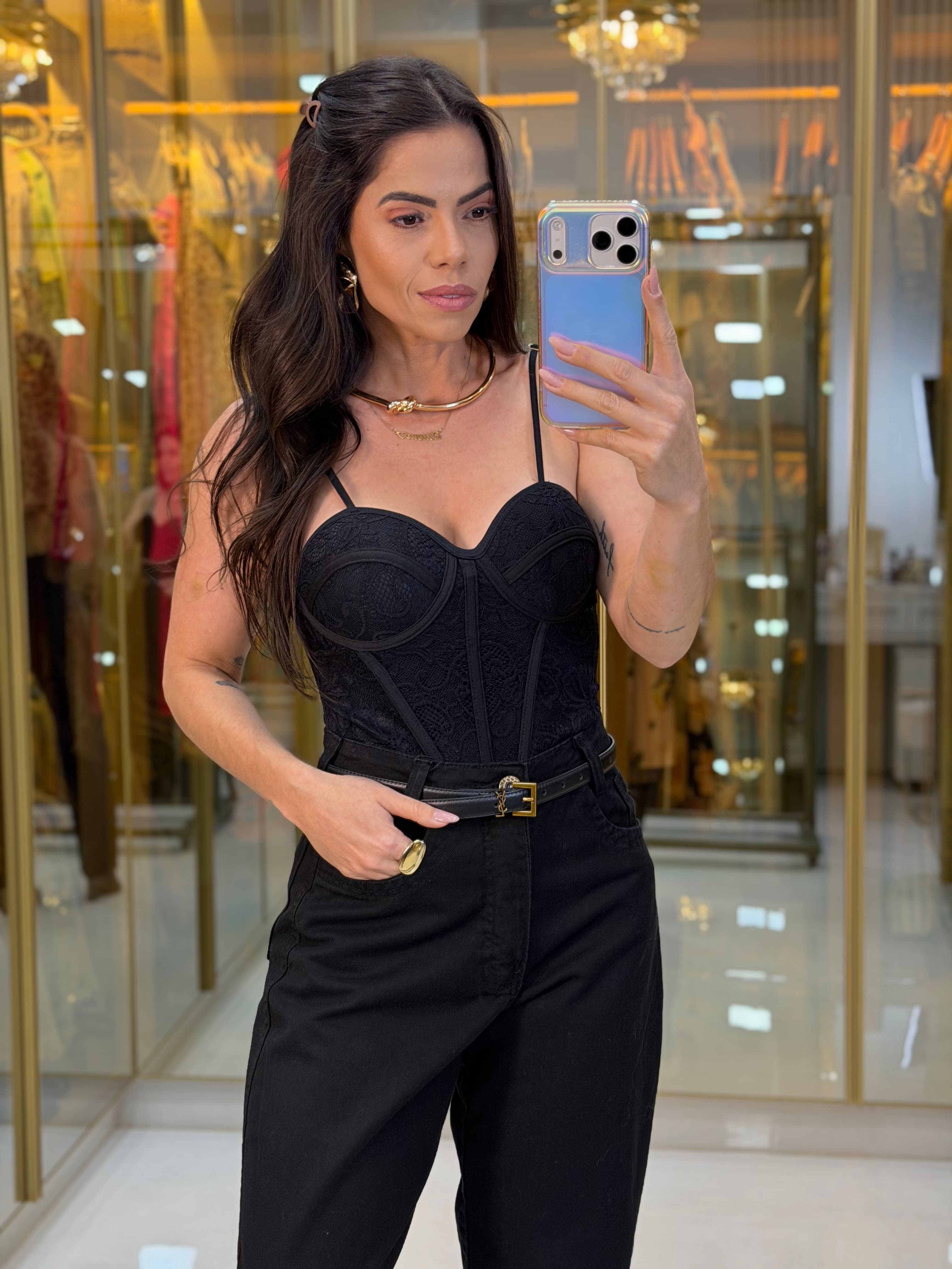 CORSELET RENDA
